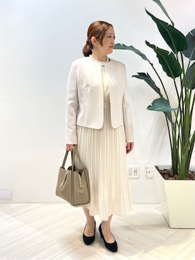 「COUP DE CHANCE（クードシャンス）のアイテム」を使った、Tomoさん（レディース・153cm）の冬コーディネート