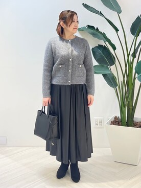 Tomoさん（レディース・153cm）の秋コーディネート