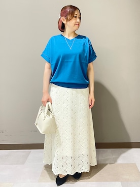 Tomoさん(レディース・153cm)の夏コーディネート