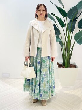 Tomoさん(レディース・153cm)の春コーディネート