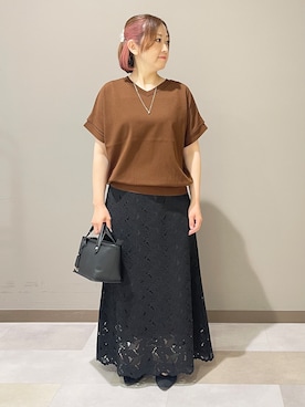 Tomoさん(レディース・153cm)の夏コーディネート