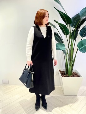 Tomoさん（レディース・153cm）の春コーディネート