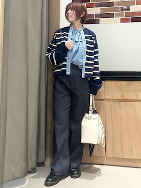 「THE SHOP TK （ザ ショップ ティーケー ）のアイテム」を使った、かのさん（レディース・147cm）の春コーディネート