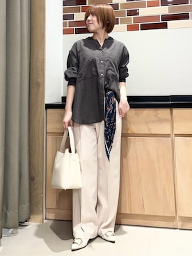 「THE SHOP TK （ザ ショップ ティーケー ）のアイテム」を使った、かのさん（レディース・147cm）の春コーディネート