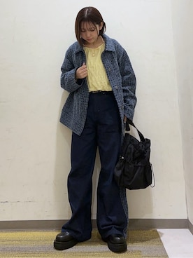 「THE SHOP TK （ザ ショップ ティーケー ）のアイテム（パンプス）」を使った、かのさん（レディース・147cm）の冬コーディネート