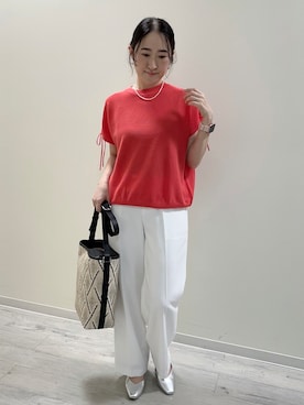 末廣美智子さん(レディース・155cm)の春コーディネート