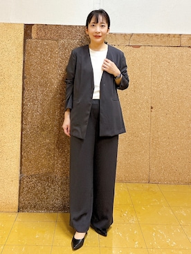「Sunauna（スーナウーナ）のアイテム」を使った、hattoriさん（レディース・152cm）の春コーディネート