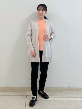 「INDIVI（インディヴィ）のアイテム」を使った、hattoriさん（レディース・152cm）の春コーディネート