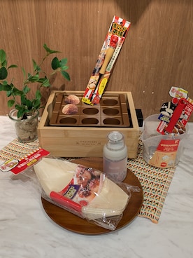 「アイテム（キッチンツール）」を使った、エトーさん（レディース・157cm）の春コーディネート