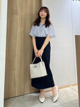 「UNTITLED（アンタイトル）のアイテム」を使った、KAHOさん（レディース・149cm）の夏コーディネート