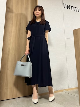 「esche（エッシュ）のアイテム」を使った、KAHOさん（レディース・149cm）の春コーディネート