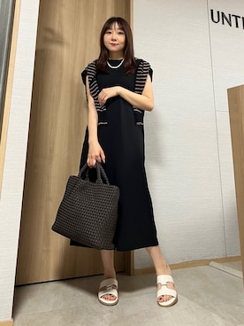 「esche（エッシュ）のアイテム」を使った、KAHOさん（レディース・149cm）の春コーディネート