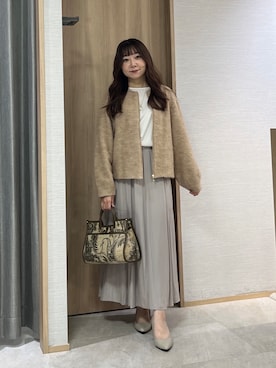 「UNTITLED（アンタイトル）のアイテム（アクセサリー）」を使った、KAHOさん（レディース・149cm）の秋コーディネート