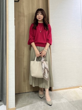 「UNTITLED（アンタイトル）のアイテム（アクセサリー）」を使った、KAHOさん（レディース・149cm）の秋コーディネート