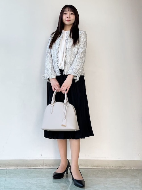 レディース 美品✨UNTITLED フォーマル セットアップ ツイード