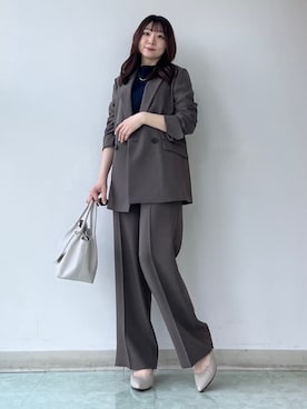 「SOUP（スープ）のアイテム」を使った、KAHOさん（レディース・149cm）の春コーディネート