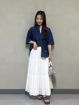 Minaさん（レディース・158cm）の春コーディネート
