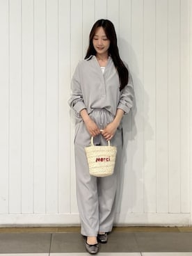 Minaさん（レディース・158cm）の春コーディネート