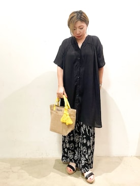Ricoさん(レディース・155cm)の夏コーディネート