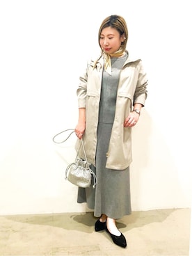 Ricoさん(レディース・155cm)の冬コーディネート