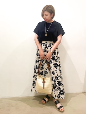 Ricoさん(レディース・155cm)の夏コーディネート