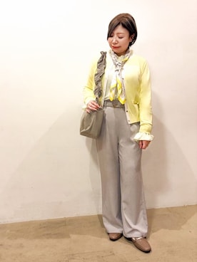 Ricoさん（レディース・155cm）の春コーディネート