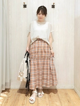 SAKIさん(レディース・159cm)の夏コーディネート