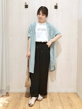 SAKIさん(レディース・159cm)の夏コーディネート
