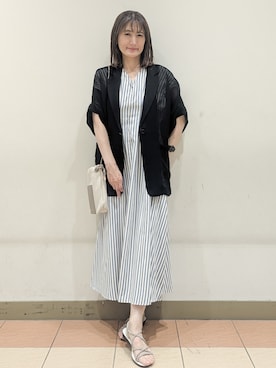 Miさん（レディース・160cm）の夏コーディネート