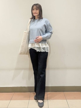Miさん(レディース・160cm)の冬コーディネート
