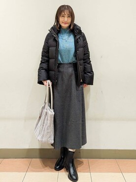 Miさん（レディース・160cm）の冬コーディネート