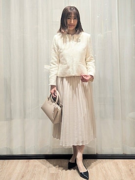 「SOUP（スープ）のアイテム」を使った、Miさん（レディース・160cm）の冬コーディネート