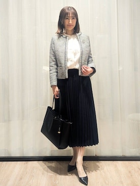 Miさん(レディース・160cm)の冬コーディネート