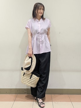 Miさん(レディース・160cm)の夏コーディネート