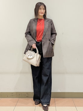 Miさん(レディース・160cm)の秋コーディネート