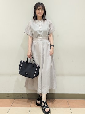 Miさん(レディース・160cm)の夏コーディネート