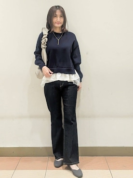 Miさん(レディース・160cm)の冬コーディネート