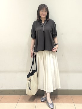 Miさん（レディース・160cm）の春コーディネート