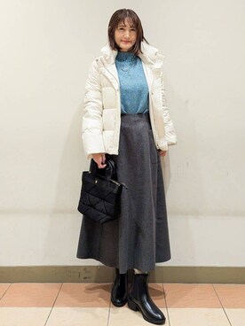 Miさん（レディース・160cm）の冬コーディネート