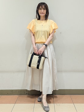 Miさん（レディース・160cm）の夏コーディネート