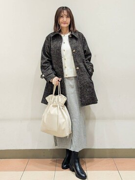 Miさん(レディース・160cm)の冬コーディネート