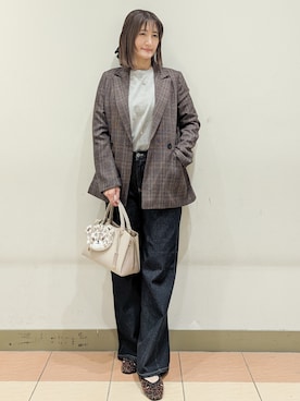 Miさん(レディース・160cm)の秋コーディネート