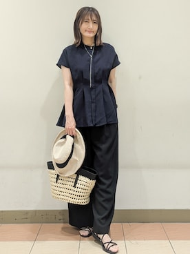 Miさん(レディース・160cm)の夏コーディネート