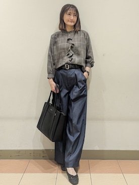 Miさん(レディース・160cm)の秋コーディネート