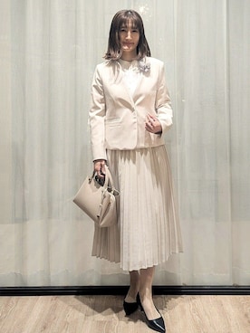 「SOUP（スープ）のアイテム」を使った、Miさん（レディース・160cm）の冬コーディネート