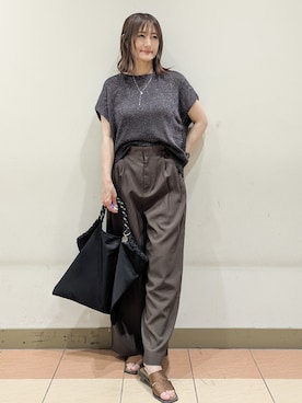 Miさん（レディース・160cm）の夏コーディネート