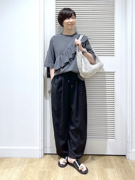 Miyazakiさん（レディース・159cm）の夏コーディネート