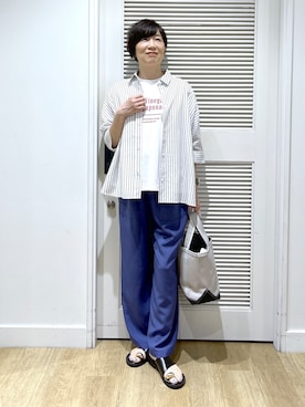 Miyazakiさん(レディース・159cm)の夏コーディネート