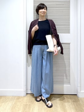 Miyazakiさん（レディース・159cm）の夏コーディネート