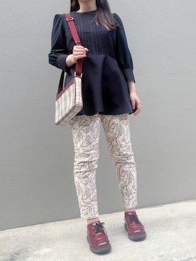 「BURBERRY（バーバリー）のアイテム」を使った、enmaさん（レディース・157cm）の春コーディネート